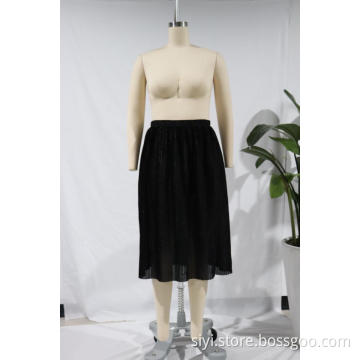 Polyester A-Line Petticoat Skirt For Elegant Ladies